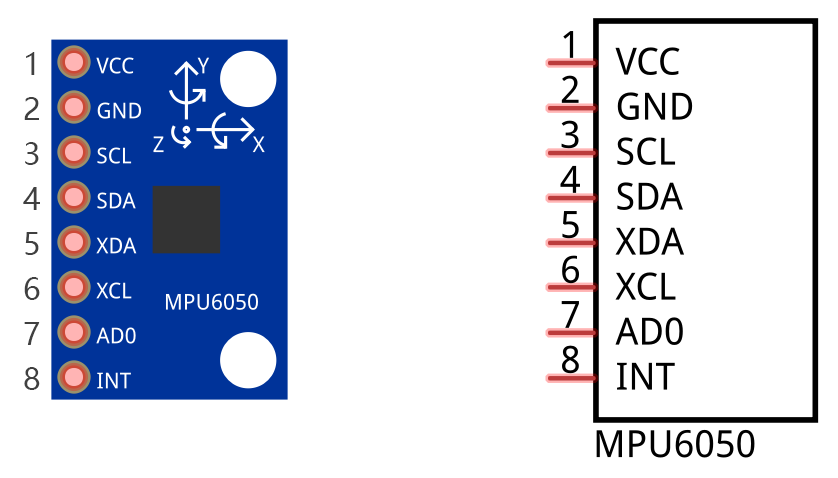 MPU6050 component